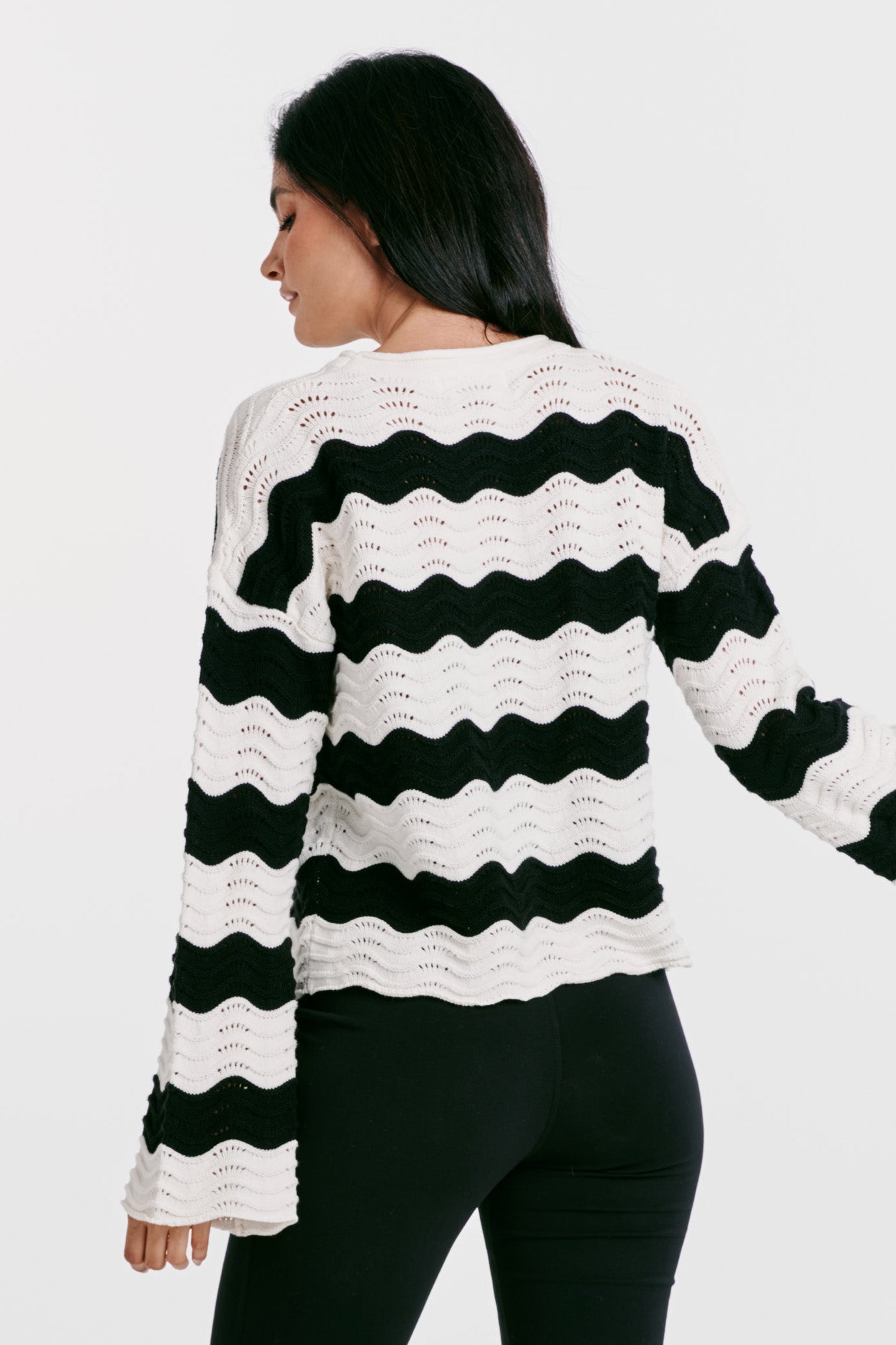 Daisy Drop Shoulder Sweater