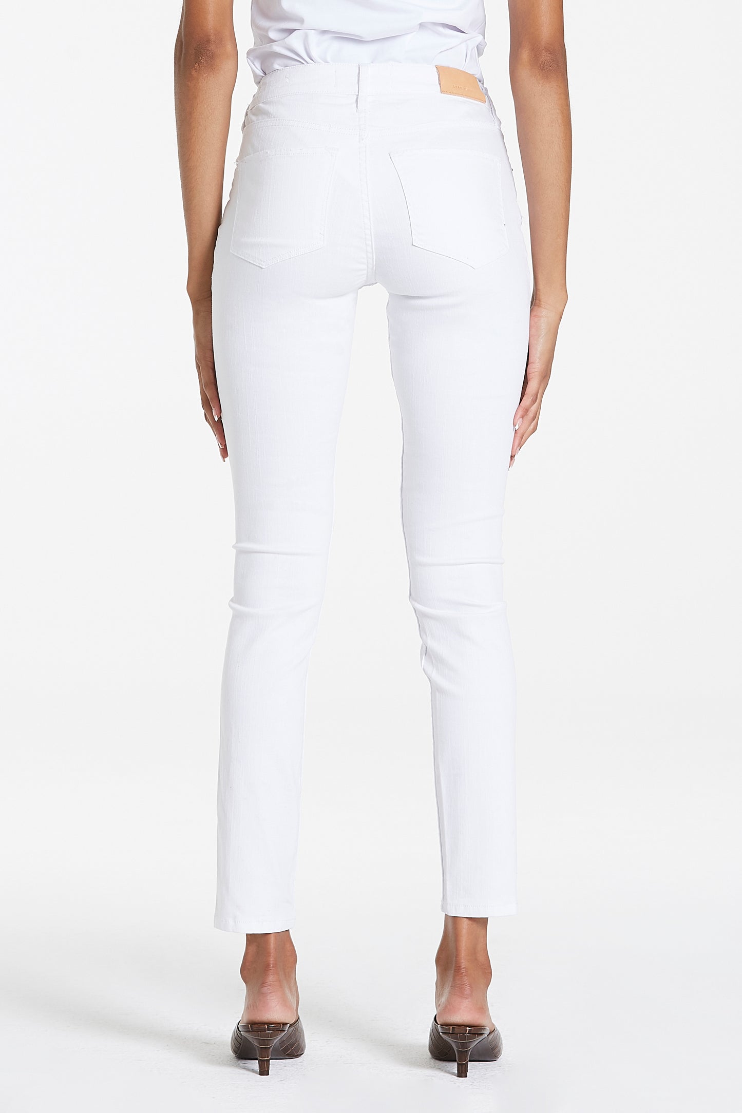 Dear John - Gisele High Rise Skinny Jeans White