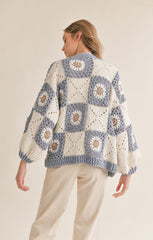 Myriam Daisy Crochet Cardigan