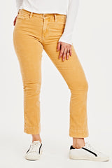 Jeanne Super High Rise Cropped Flare Jeans