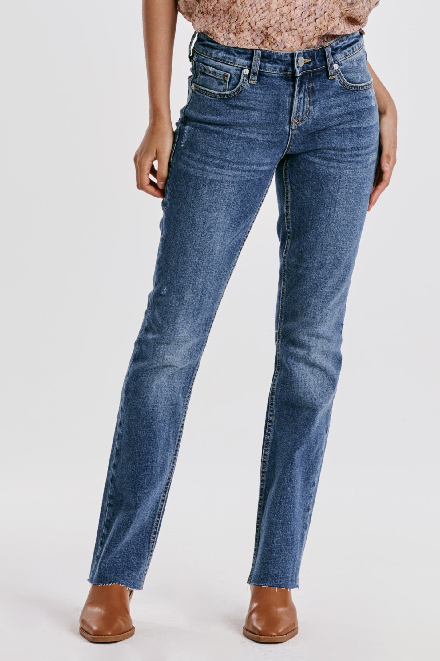 Dear John - Playback Mid Rise Slim Straight Jeans Everett