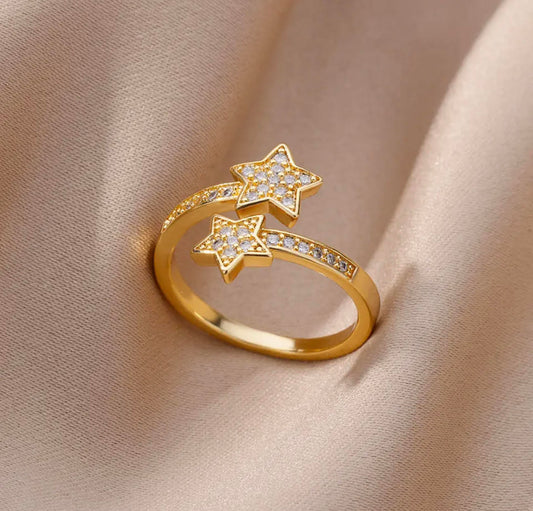 Bling Star Ring